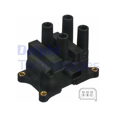 GN10449-12B1 DELPHI Zapalovací cívka – Zboží Mobilmania