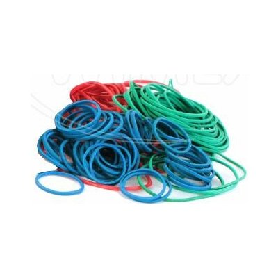 Gumička slabá barevný mix 1mm Ø2-4-6 cm [50 g] – Zboží Mobilmania