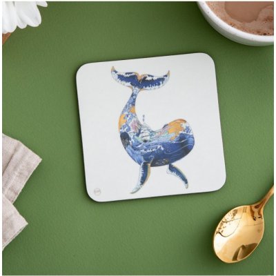 TácekThe DM Collection UK pod sklenici Whale 9x9cm – Zboží Dáma