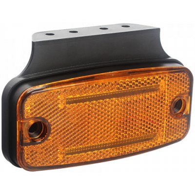 Boční obrysové světlo LED, oranžový obdélník, ECE R3, R91 – Hledejceny.cz