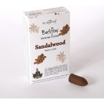 Ancient Wisdom Vonné kužely Stamford Tekoucí kouř Santalové dřevo 12 ks – Zboží Dáma