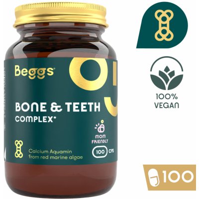 Beggs Bone & Teeth Complex 100 kapslí – Hledejceny.cz