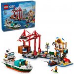 LEGO® City 60422 Přístav s nákladní lodí – Zboží Dáma