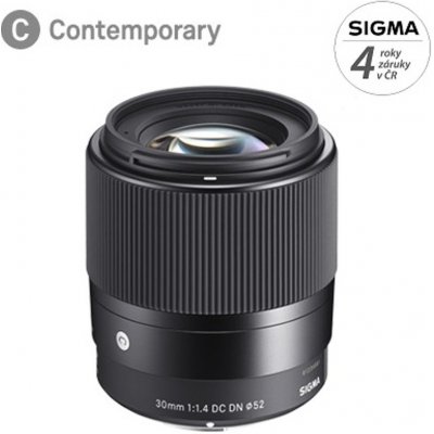 SIGMA 30mm f/1.4 DC DN Contemporary Canon M – Hledejceny.cz