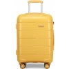 Cestovní kufr Kono Classic Collection žluá 77 l