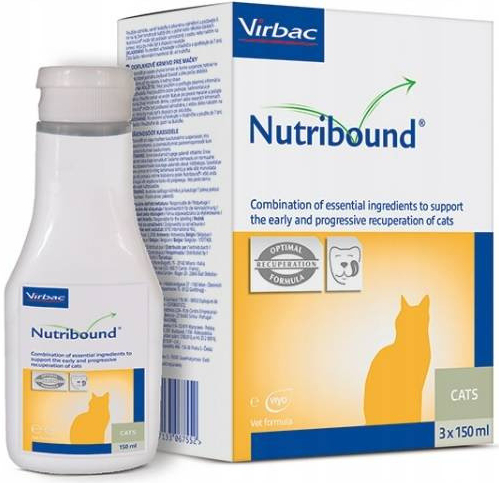Virbac Nutribound Cat 3 x 150 ml