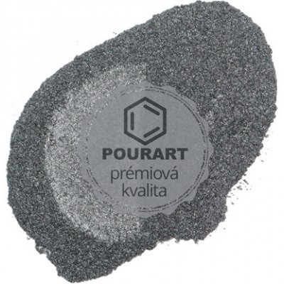 PourArt Metalický prášek DKTK006 Pearl Crystal Pewter Silver 10 g – Sleviste.cz