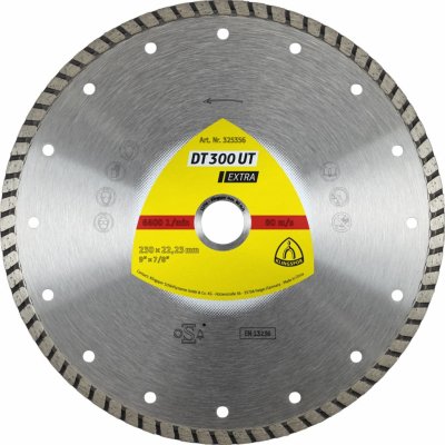 Diamantové řezné kotouče DT 300 UT KLINGSPOR Varianta: DT 300 UT 100X1,9X22,23