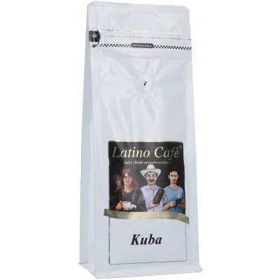 Latino Café ® Káva Kuba čerstvě pražená 100% arabica zrnková 1 kg – Hledejceny.cz