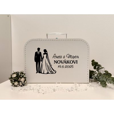 Svatební kufřík Novomanželé - D-decor – Hledejceny.cz