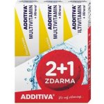 Additiva sada multivitamin 2+1 mandarinka šumivé tablety 3 x 20 ks – Hledejceny.cz