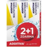 Additiva sada Multivitamin 2+1 mandarinka šumivé tablety 3 x 20 ks – Hledejceny.cz