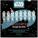 DISNEY STAR WARS KALENDARZ ADWENTOWY 2025 24 KOSMETICKÝCH PRODUKTŮ GALAKTICKÉ VÁNOCE – Hledejceny.cz