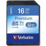 Verbatim SDHC 16 GB Class 10 43962 – Sleviste.cz