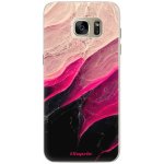 Pouzdro iSaprio - Black and Pink - Samsung Galaxy S7 Edge – Zbozi.Blesk.cz