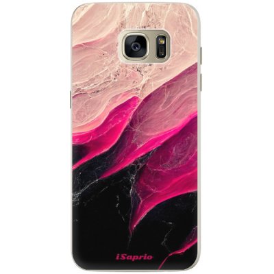 Pouzdro iSaprio - Black and Pink - Samsung Galaxy S7 Edge – Zbozi.Blesk.cz