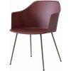 Jídelní židle &Tradition Rely HW33 s područkami bronzed / red brown
