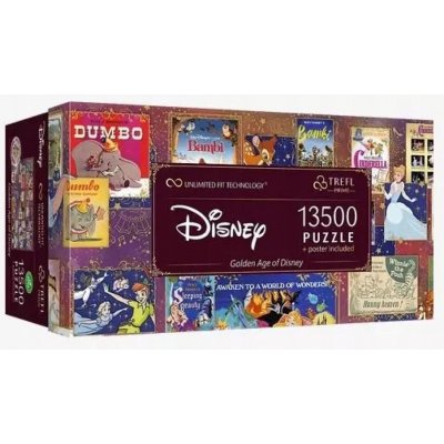 TREFL UFT Zlatý věk Disney 13500 dílků – Zboží Dáma