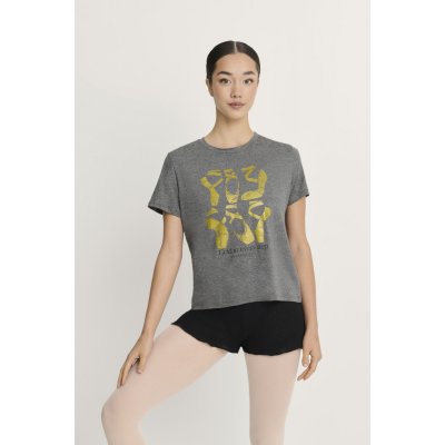 Intermezzo Baletní tričko 6675 tmavá šedá – Zbozi.Blesk.cz