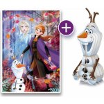 Clementoni Supercolors 3D model Frozen 104 dílků – Sleviste.cz