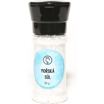Solomon Mořská sůl hrubozrnná v mlýnku 80 g