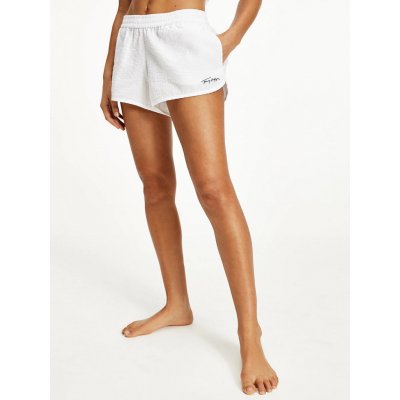 Tommy Hilfiger sportovní kraťasy Shorts bílé – Zboží Mobilmania