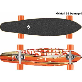 Street Surfing Kicktail Damaged Orange 36