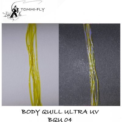 Tommi-Fly Body Quill Ultra UV Gold Olive – Hledejceny.cz