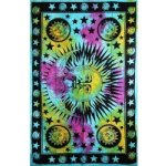 Orientální bavlněný přehoz Slunce 140 x 210 cm – Sleviste.cz