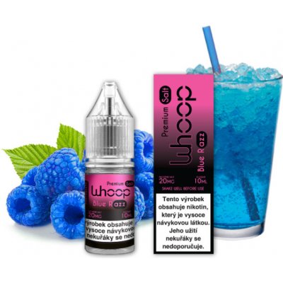 Whoop Salt Blue Razz 10 ml 20 mg – Zbozi.Blesk.cz