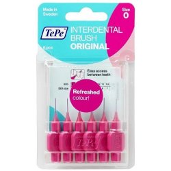 TePe Original mezizubní kartáčky 0,4 mm 6 ks blistr