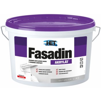 HET FASADIN AKR.FASÁDNÍ BARVA BÍLÁ 7 KG