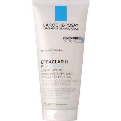 La Roche-Posay Effaclar H ISO-Biome Soothing Cleansing Cream 200 ml – Zboží Mobilmania