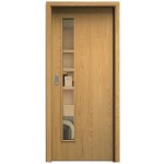Sapeli Elegant Komfort M60 posuvné dub natur 110 x 210 cm Planibel bronz – Hledejceny.cz