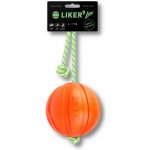 LIKER Míček pro psy LUMI se svítícím provazem 9 cm – Zboží Dáma