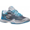 Dámské tenisové boty Babolat Jet Mach I All Court Women - silver/horizon blue
