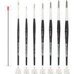 da Vinci Synthetics Kulatý štětec 3373 č. 0 – Zboží Dáma