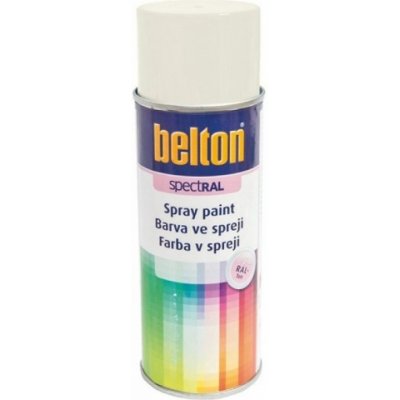 Belton SpectRAL rychleschnoucí barva ve spreji, Ral 9010 bílá lesk, 400 ml