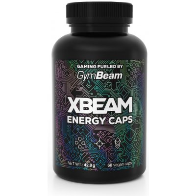 GymBeam XBEAM Energy Caps, 60 kapslí