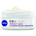 Nivea Cellular Perfect Skin Illuminating Day Cream SPF15 50 ml – Hledejceny.cz