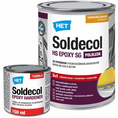 Het Soldecol Epoxy SG 0,9 l bílý – Zboží Mobilmania