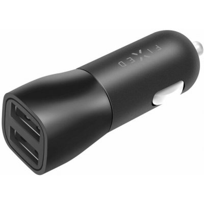 Fixed 2x USB 15 W černá (FIXCC15-2U-BK) Autonabíječka – Zboží Mobilmania