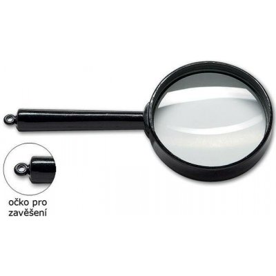 Lupa CONCORDE, O 80mm, plastová obruba – Sleviste.cz