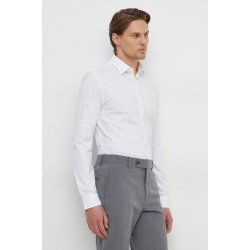 Calvin Klein pánská košile slim s klasickým límcem K10K112298 bílá