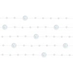 Perlová girlanda bílá 130 cm – Zboží Dáma