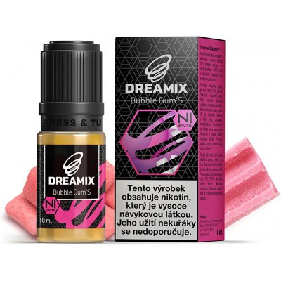 Dreamix Salt Bubblegum'S žvýkačka 10 ml 10 mg