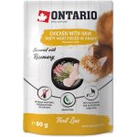 Ontario Herb Cat Chicken with Ham 80 g – Sleviste.cz