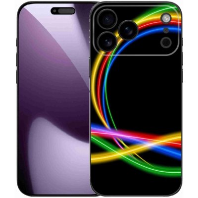mmCase na iPhone 17 Pro Max - neonové kruhy – Zboží Mobilmania