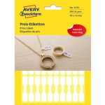 Avery Zweckform 49x10 mm, 924 etiket, bílé 3335 – Zboží Dáma