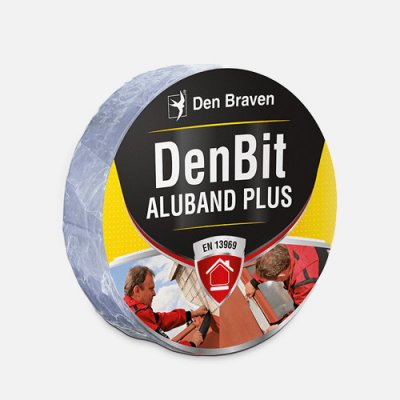DEN BRAVEN® DenBit ALUBAND PLUS Střešní bitumenový pás Rozměr návinu: 7,5 cm x 10 m B207RLP – Zboží Mobilmania